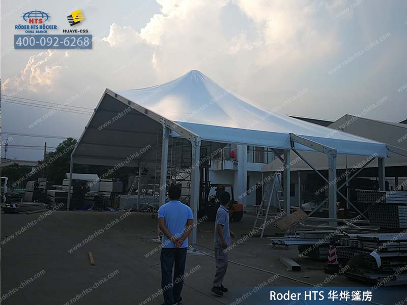 德國華燁裝配式蓬房試搭建 德國華燁裝配式蓬房試搭建