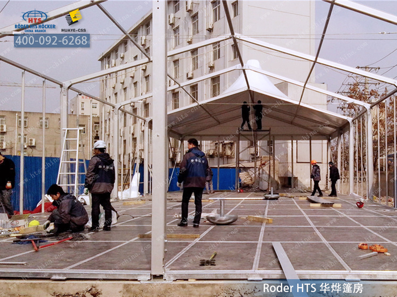 鋁合金可移動棚房