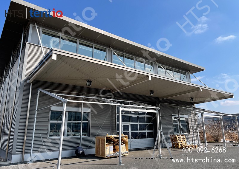 2022年開年第一座篷房倉(cāng)庫(kù)搭建完畢 2022年開年第一座篷房倉(cāng)庫(kù)搭建完畢