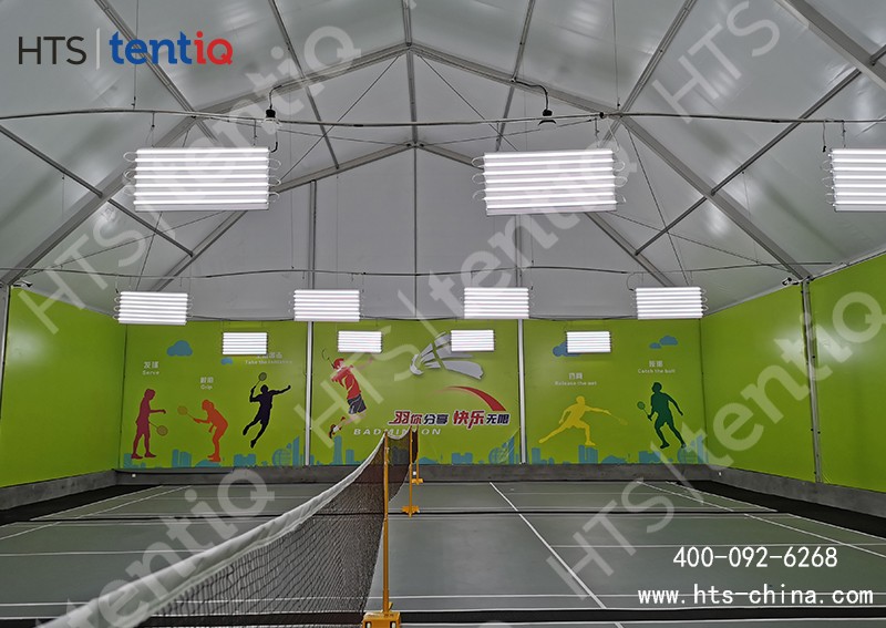 篷房結構做羽毛球館具有很多獨特優勢,如今被廣泛使用 篷房結構做羽毛球館具有很多獨特優勢,如今被廣泛使用