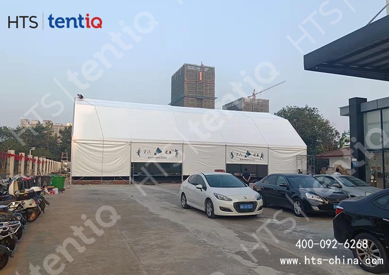 篷房結構做羽毛球館具有很多獨特優勢,如今被廣泛使用 篷房結構做羽毛球館具有很多獨特優勢,如今被廣泛使用