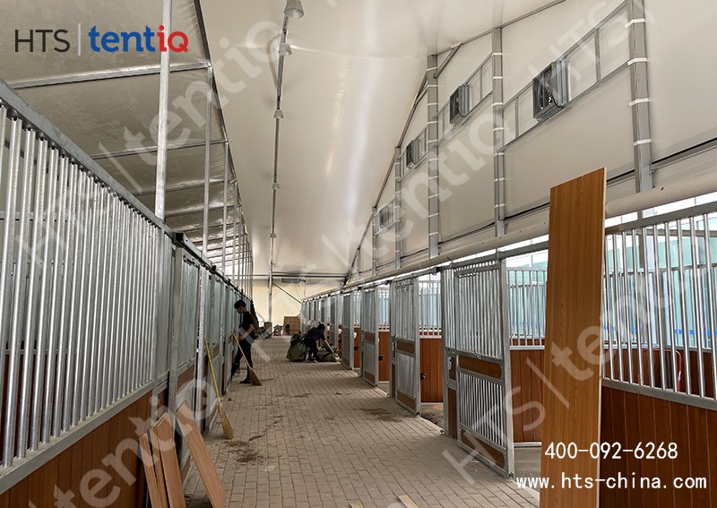 把游泳館篷房改造成馬術館篷房，難不難？