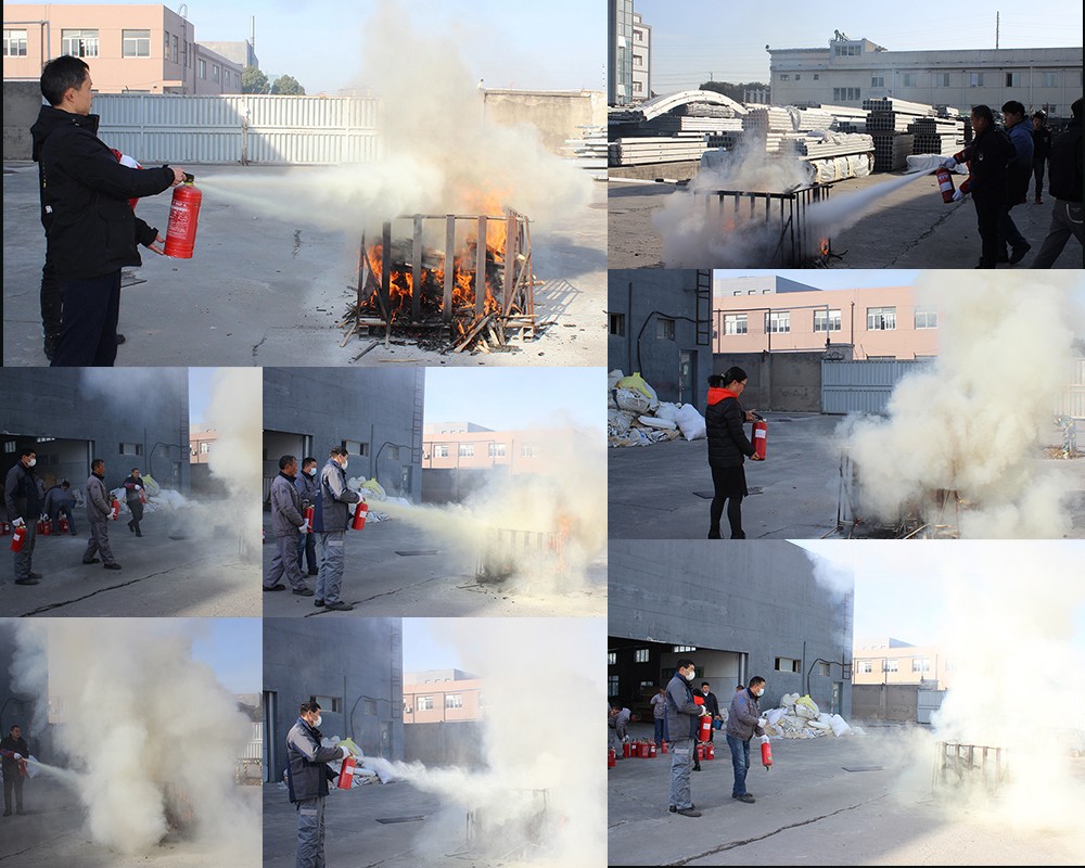 新年初始保安全，華燁篷房全體員工上好“開工第一課”