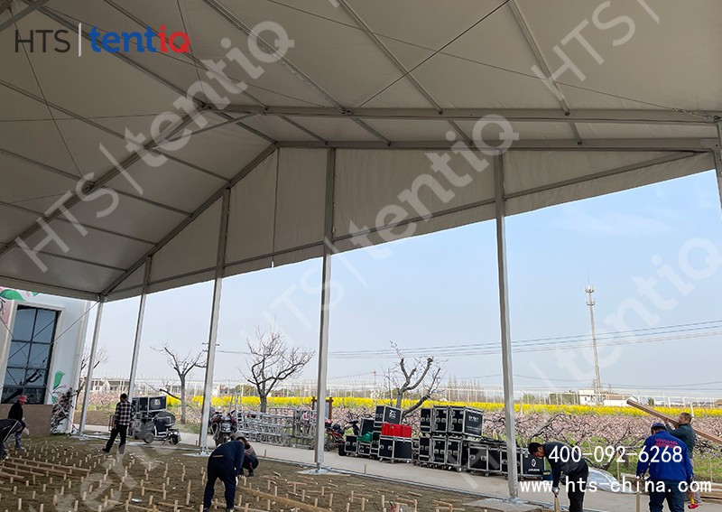 接近700平方的活動篷房 接近700平方的活動篷房