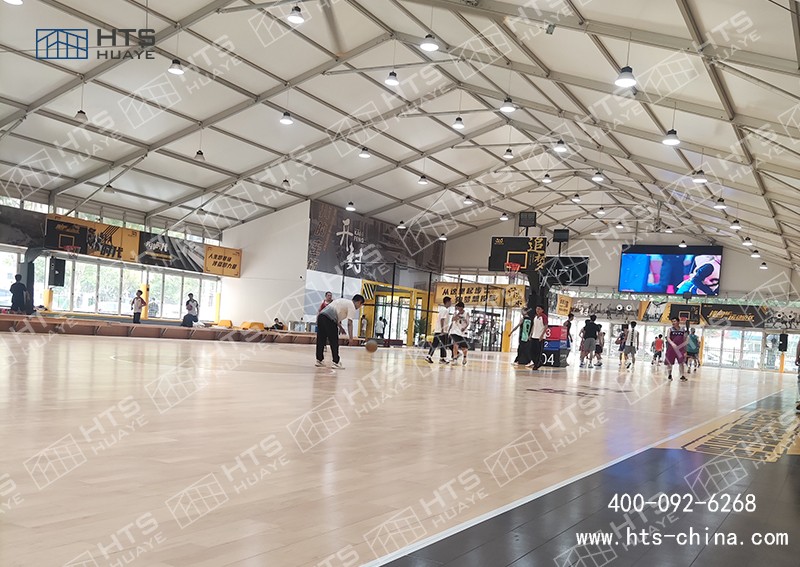 鋁合金篷房結構篷籃球館