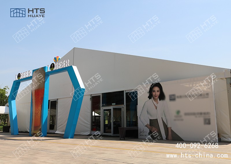 鋁合金結構篷房在五星級酒店行業的應用，不是住宿，而是活動空間