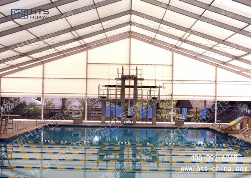 室外游泳池篷房火爆訂購中,3000平方交付期為3周時間 室外游泳池篷房火爆訂購中,3000平方交付期為3周時間