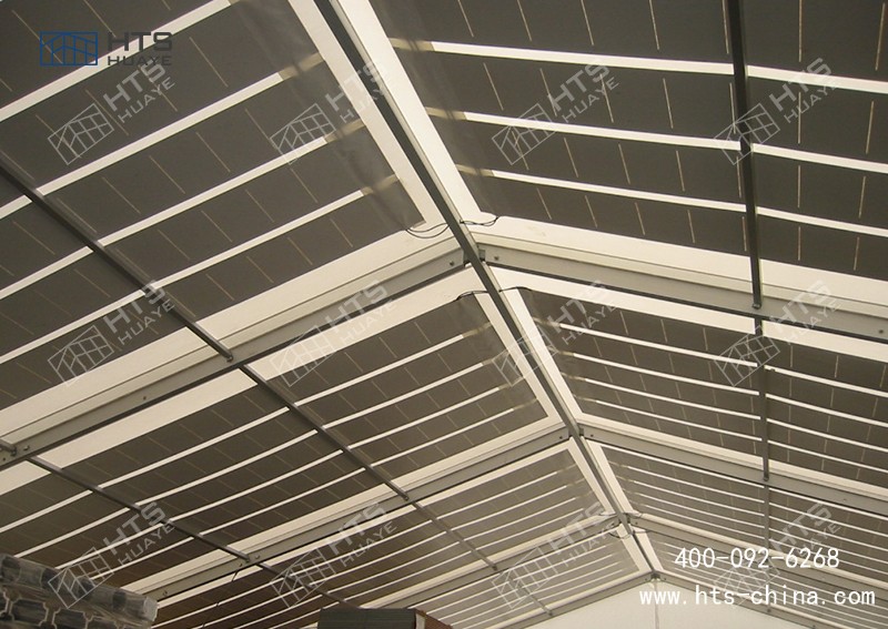 籃球場光伏棚降低屋面上作業(yè)量，達到快速高效組裝