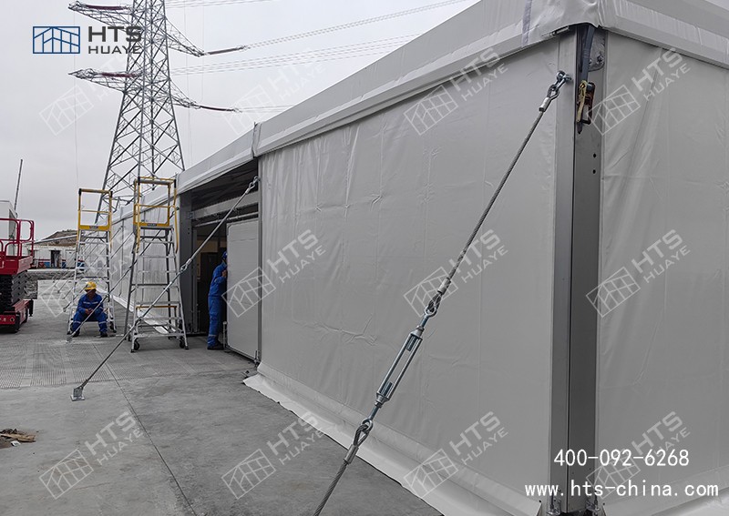 無需復雜地基,現場無加工作業,選簡易戶外倉庫篷房更高效 無需復雜地基,現場無加工作業,選簡易戶外倉庫篷房更高效