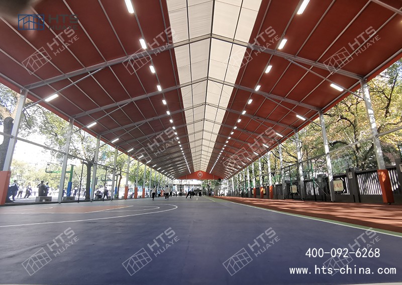 裝配式篷房籃球館可提升體育場地效能，助力全民健康與城市發(fā)展