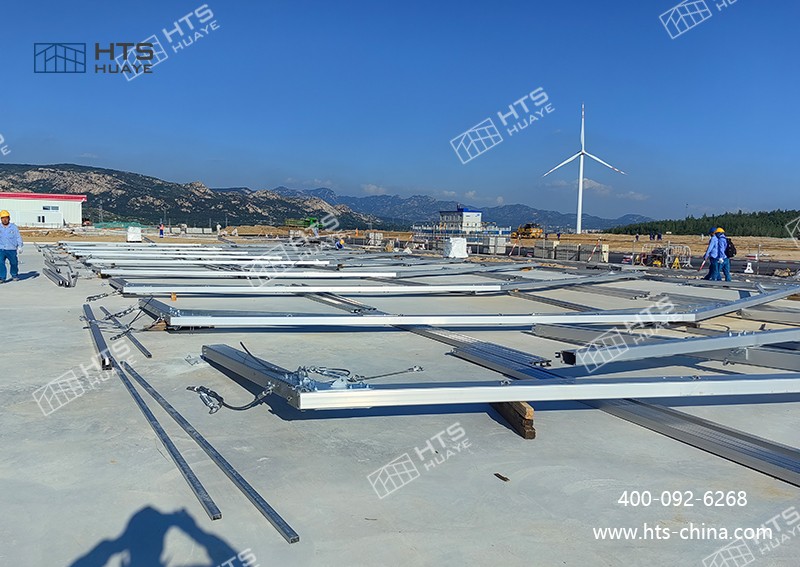 為核電行業(yè)提供的第6座倉儲篷房，事實證明“好產(chǎn)品自帶說服力”