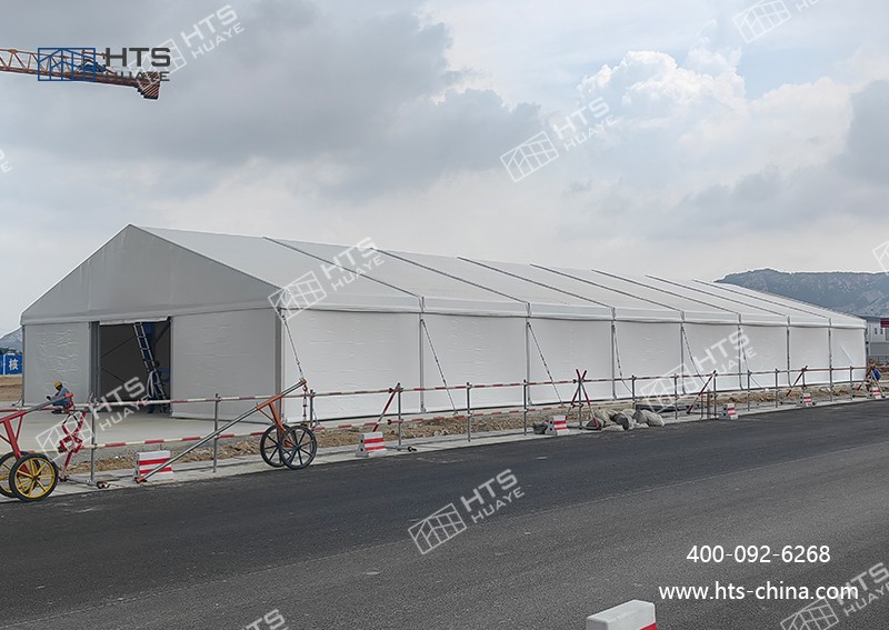 為核電行業(yè)提供的第6座倉儲篷房，事實證明“好產(chǎn)品自帶說服力”