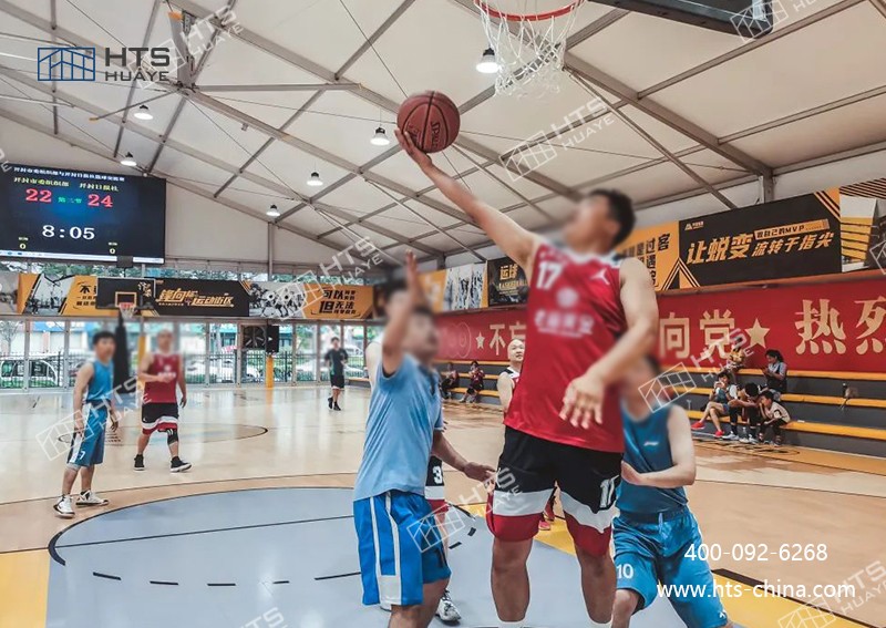 這款室外籃球場篷房值得在更多地方推廣應(yīng)用 這款室外籃球場篷房值得在更多地方推廣應(yīng)用