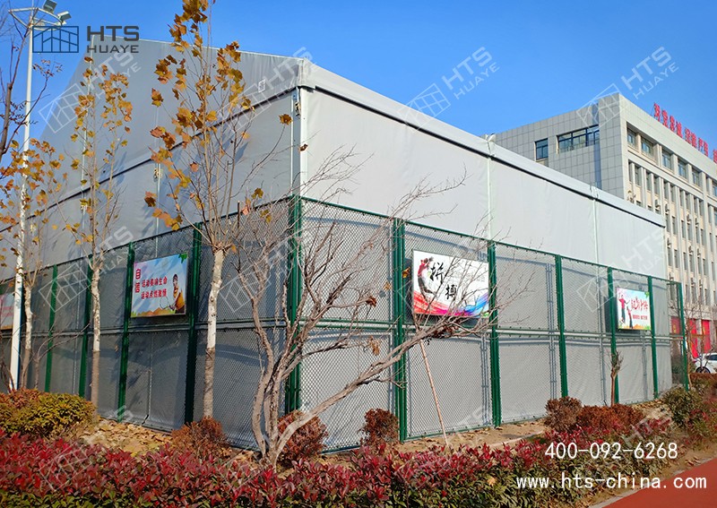 羽毛球篷房建設為球員們撐起一片不受風雨干擾的運動空間 羽毛球篷房建設為球員們撐起一片不受風雨干擾的運動空間