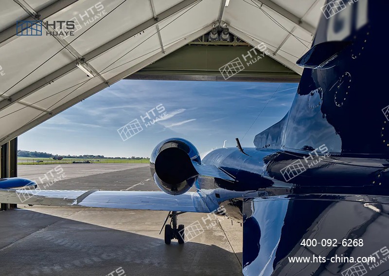 鋁合金可拆卸機庫篷房為航空運營提供了更具性價比的設施選擇 鋁合金可拆卸機庫篷房為航空運營提供了更具性價比的設施選擇